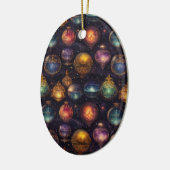 Weihnachtsbaumschmuck Keramik Ornament (Links)