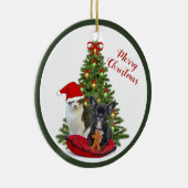 Weihnachtsbaumschmuck Keramik Ornament (Rechts)