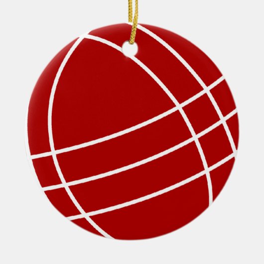Weihnachtsbaumschmuck Keramik Ornament (Vorne)