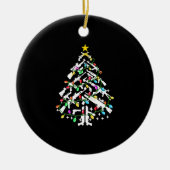 Weihnachtsbaumschmuck Keramik Ornament (Vorne)