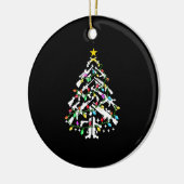 Weihnachtsbaumschmuck Keramik Ornament (Links)