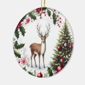 Weihnachtsbaumschmuck Keramik Ornament (Links)