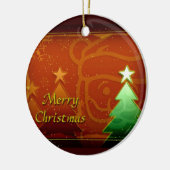 Weihnachtsbaumschmuck Keramikornament (Links)