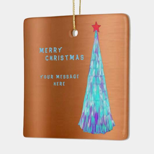 Weihnachtsbaumschmuck Keramikornament (Links)