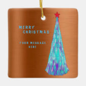 Weihnachtsbaumschmuck Keramikornament (Vorderseite)