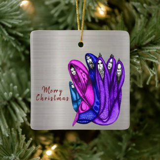 Weihnachtsbaumschmuck Keramikornament