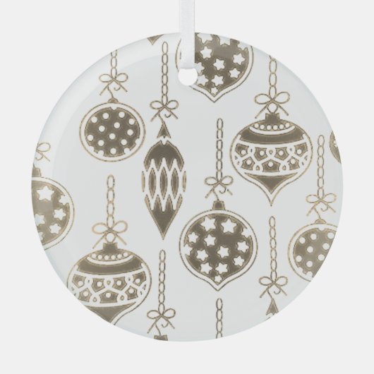 Weihnachtsbaumschmuck Kunst und Design Ornament Aus Glas (Vorderseite)