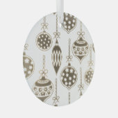 Weihnachtsbaumschmuck Kunst und Design Ornament Aus Glas (Vorderseite Rechts)