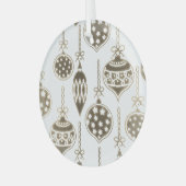 Weihnachtsbaumschmuck Kunst und Design Ornament Aus Glas (Vorderseite links)