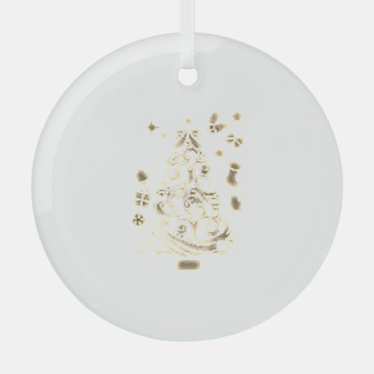Weihnachtsbaumschmuck Kunst und Design Ornament Aus Glas (Vorderseite)