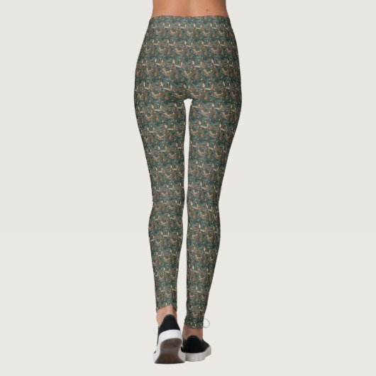 Weihnachtsbaumschmuck Leggings (Rückseite)