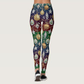 Weihnachtsbaumschmuck-Leggings Leggings (Rückseite)