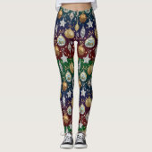 Weihnachtsbaumschmuck-Leggings Leggings (Vorderseite)