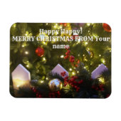 Weihnachtsbaumschmuck Magnet (Horizontal)