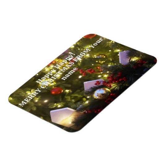 Weihnachtsbaumschmuck Magnet (Linke Seite)