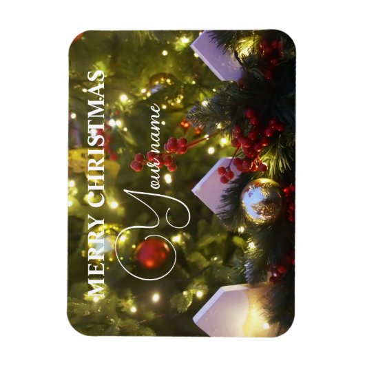 Weihnachtsbaumschmuck Magnet (Vertikal)