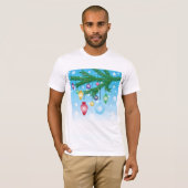 Weihnachtsbaumschmuck Mens T - Shirt (Vorne ganz)