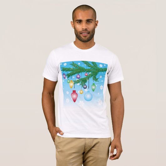 Weihnachtsbaumschmuck Mens T - Shirt (Vorne ganz)