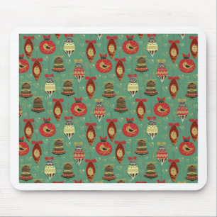 Weihnachtsbaumschmuck Muster Mousepad