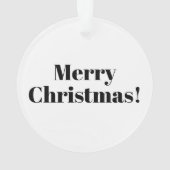 Weihnachtsbaumschmuck Ornament (Rückseite)