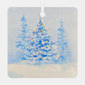 Weihnachtsbaumschmuck Ornament Aus Metall (Rückseite)