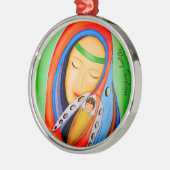 Weihnachtsbaumschmuck Ornament Aus Metall (Links)