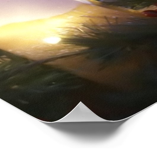 Weihnachtsbaumschmuck Poster (Ecke)