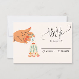 Weihnachtsbaumschmuck RSVP Karte