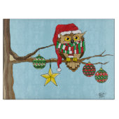 Weihnachtsbaumschmuck Schneidebrett (Vorderseite)