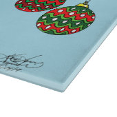 Weihnachtsbaumschmuck Schneidebrett (Ecke)