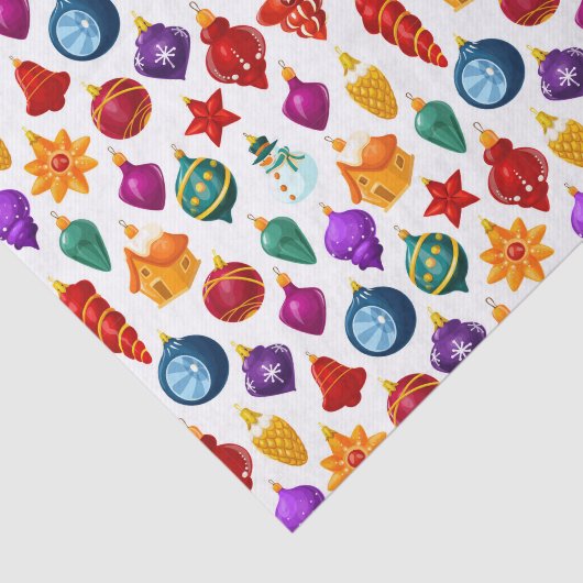 Weihnachtsbaumschmuck Seidenpapier (Ausschnitt)