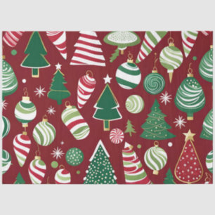 Weihnachtsbaumschmuck Seidenpapier