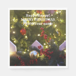 Weihnachtsbaumschmuck Serviette