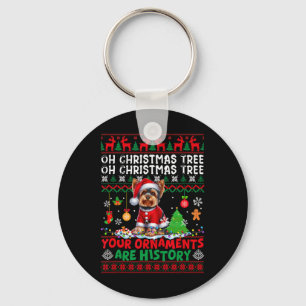 Weihnachtsbaumschmuck sind Geschichte Sweater York Schlüsselanhänger