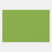 Weihnachtsbaumschmuck - Sterne Muster Geschenkpapier Set (Vorderseite 3)