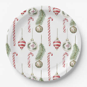 Weihnachtsbaumschmuck Tannen Süßigkeiten-Weihnacht Pappteller