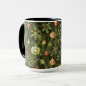 Weihnachtsbaumschmuck Tasse (Vorderseite Links)