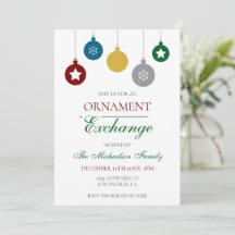 Weihnachtsbaumschmuck-Tausch