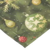 Weihnachtsbaumschmuck Tischdecke (Schrägansicht)