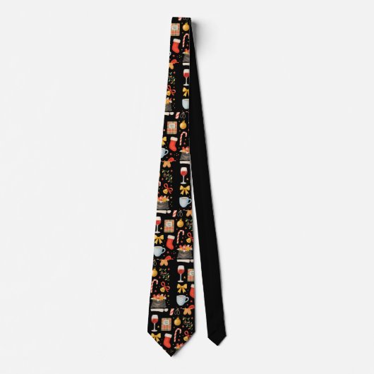 Weihnachtsbaumschmuck und Zeug Krawatte (Vorderseite)