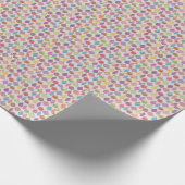 Weihnachtsbaumschmuck weiß geschenkpapier (Ecke)