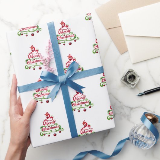 Weihnachtsbaumschmuck Wrapping Paper Geschenkpapier (Schenken)