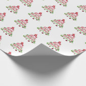 Weihnachtsbaumschmuck Wrapping Paper Geschenkpapier (Ecke)