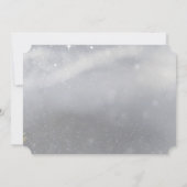 Weihnachtsbaumschneeflocken, Firmenweihnachtsweihn Einladung (Rückseite)