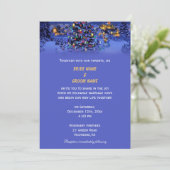 Weihnachtsbaumschneezeit Einladung (Stehend Vorderseite)