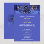 Weihnachtsbaumschneezeit Einladung (Vorne/Hinten)