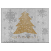 Weihnachtsbaumschneider Schneidebrett (Vorderseite)