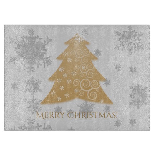 Weihnachtsbaumschneider Schneidebrett (Vorderseite)