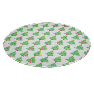 Weihnachtsbaumschneider Schneidebrett