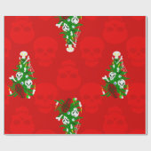 Weihnachtsbaumskorb Geschenkpapier (Flach)